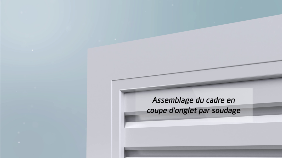 Film de présentation gamme volets PVC à Cadre Nathalie